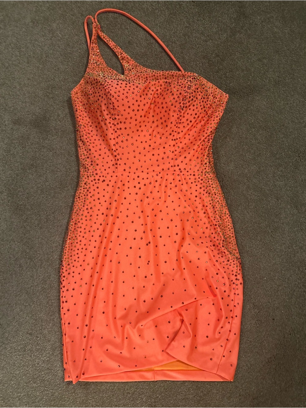 Orange Mini Dress
